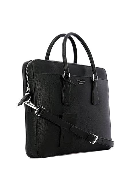 prada laptop bag leather|prada laptop briefcase.